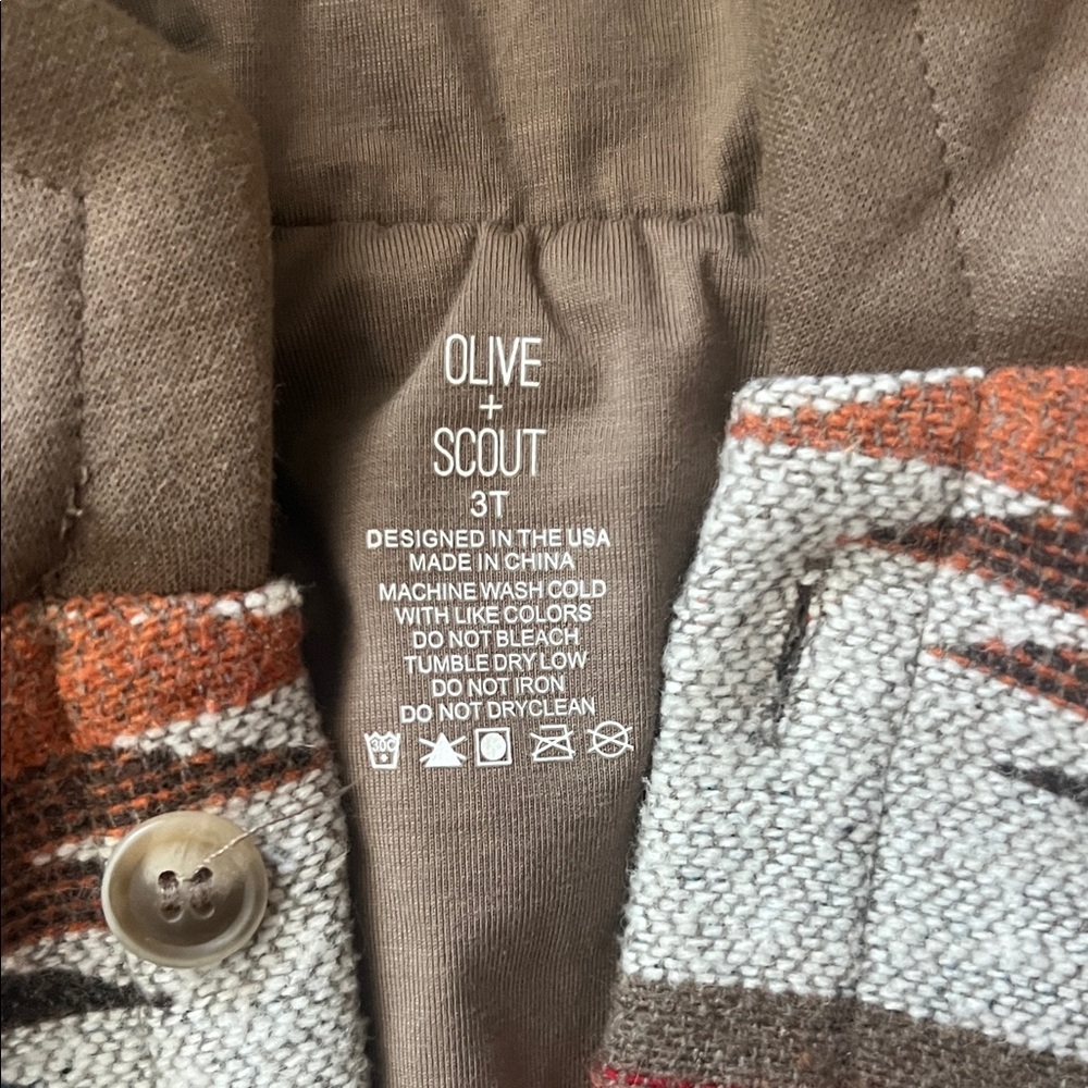 Olive + Scout Aztec Print Button Jacket - Picture 3 of 6